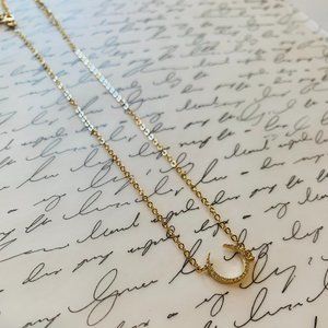 Crescent pavé choker - Cubic Zirconia- NWOT